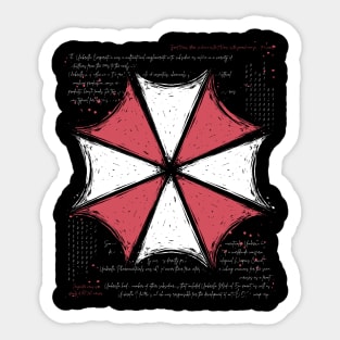 Umbrella Corporation Sticker